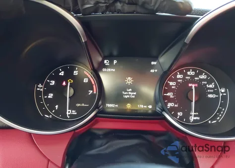 2017 Alfa Romeo Giulia Awd from USA, damaged, VIN ZARFAEDN8H7531854